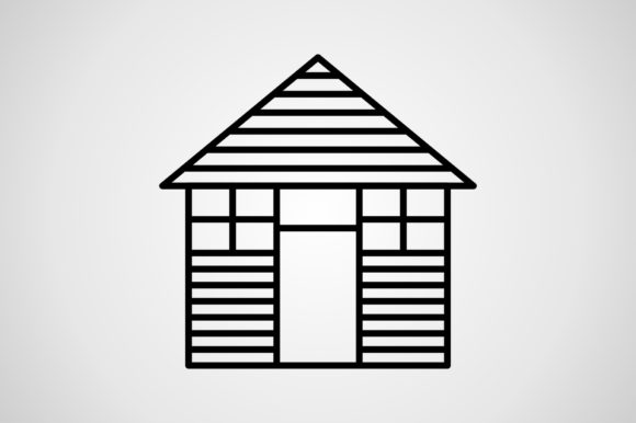 Download Wood Cabin Icon - Wood cabin Collection